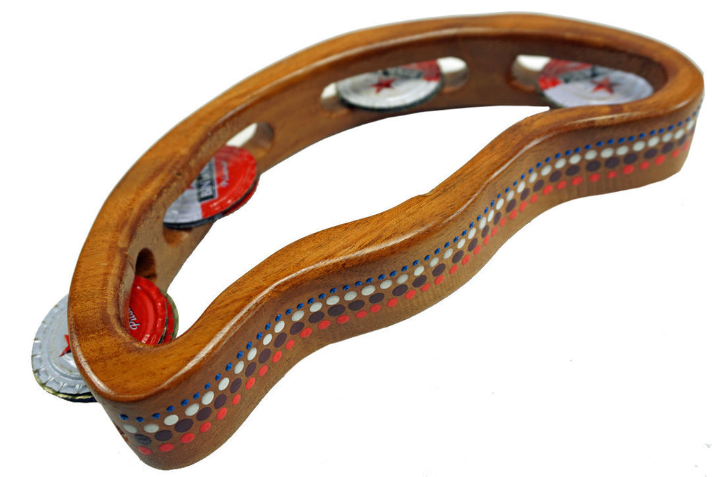 Half Moon Tambourine - J069 NEW!